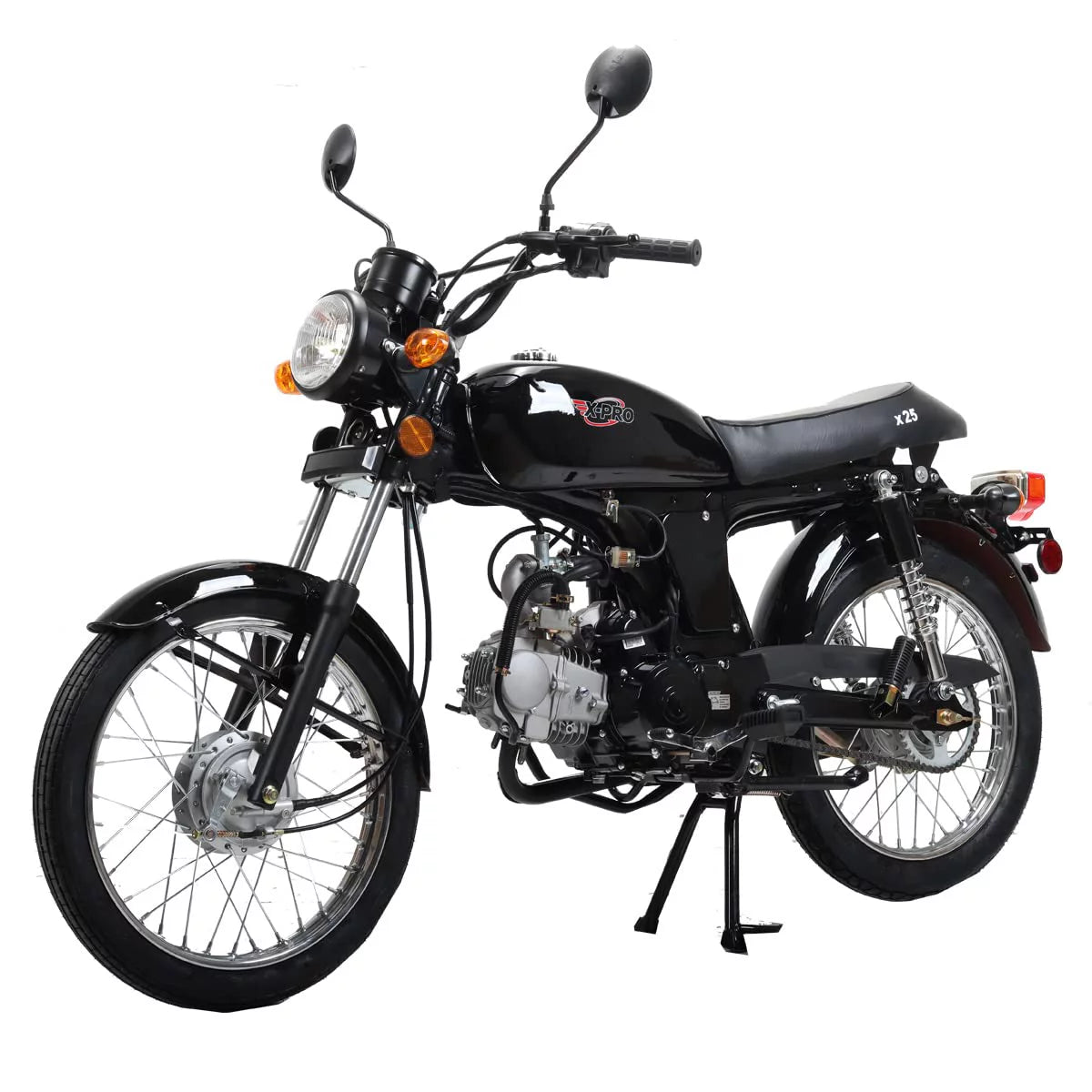 125cc Cafe Cruiser Racer Gas Motorcycle Bike R7524