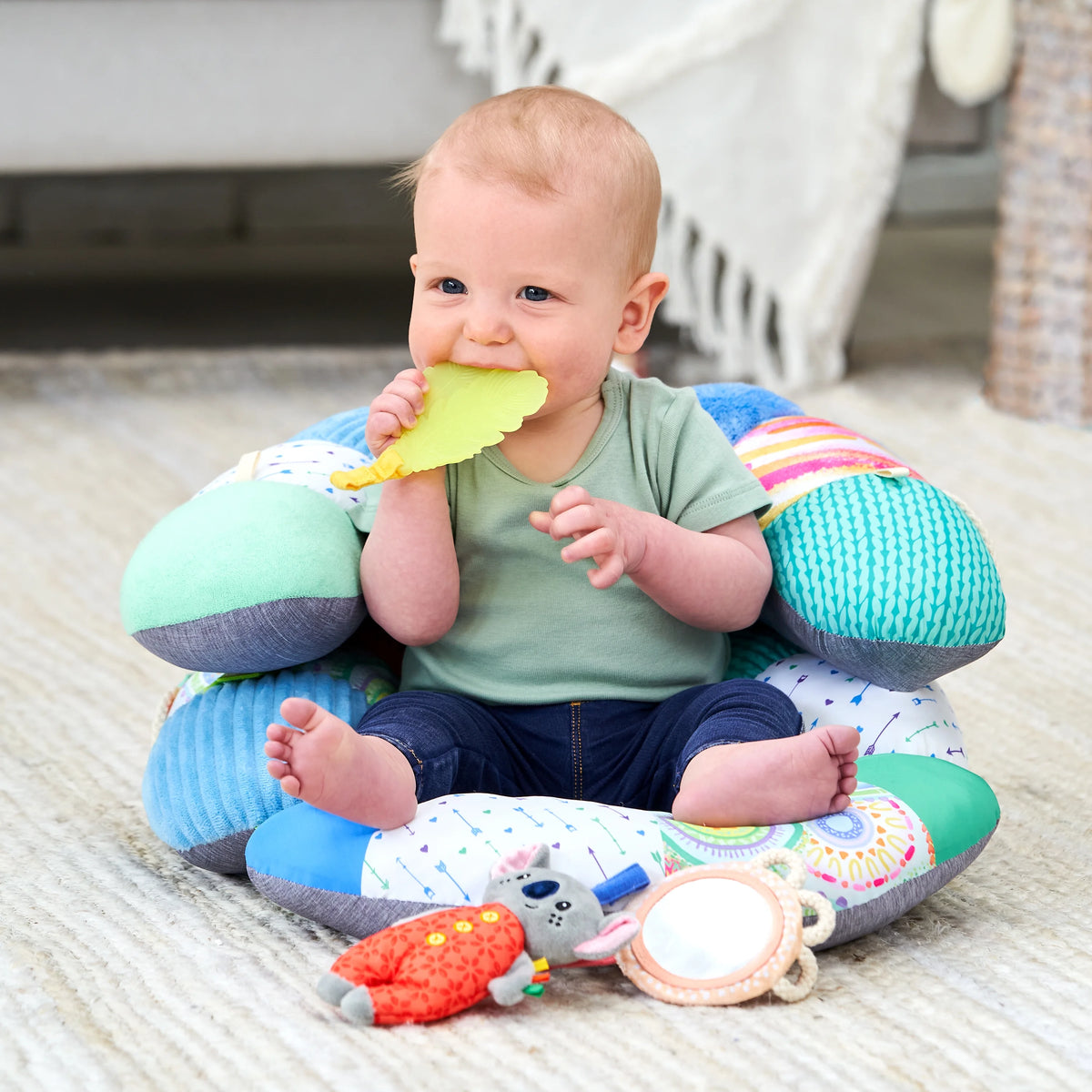 3-in-1 Tummy Time Sit Support Mini Gym C391985