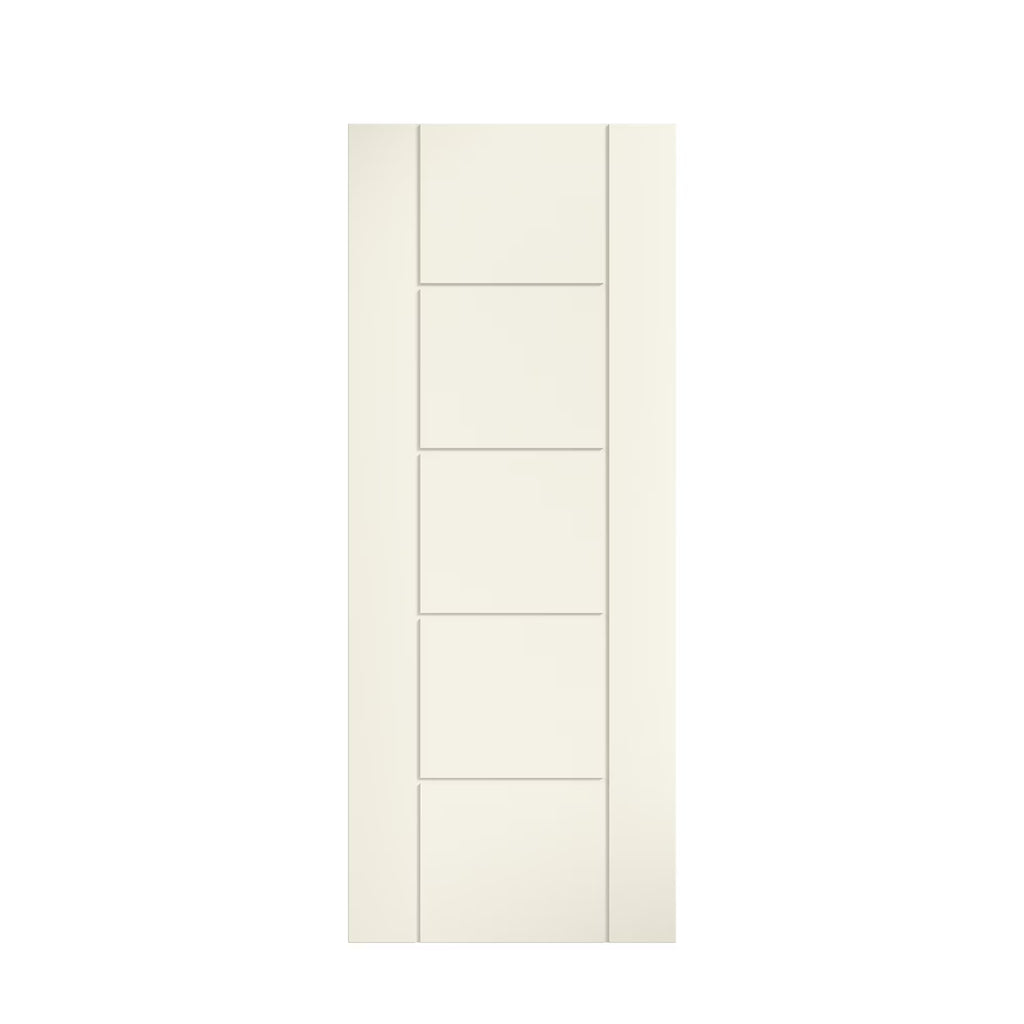 80" x 32" Semi-Solid White Prefinished Flush Wood MDF Interior Slab Door Y7098