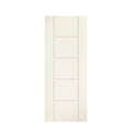 80" x 32" Semi-Solid White Prefinished Flush Wood MDF Interior Slab Door Y7098