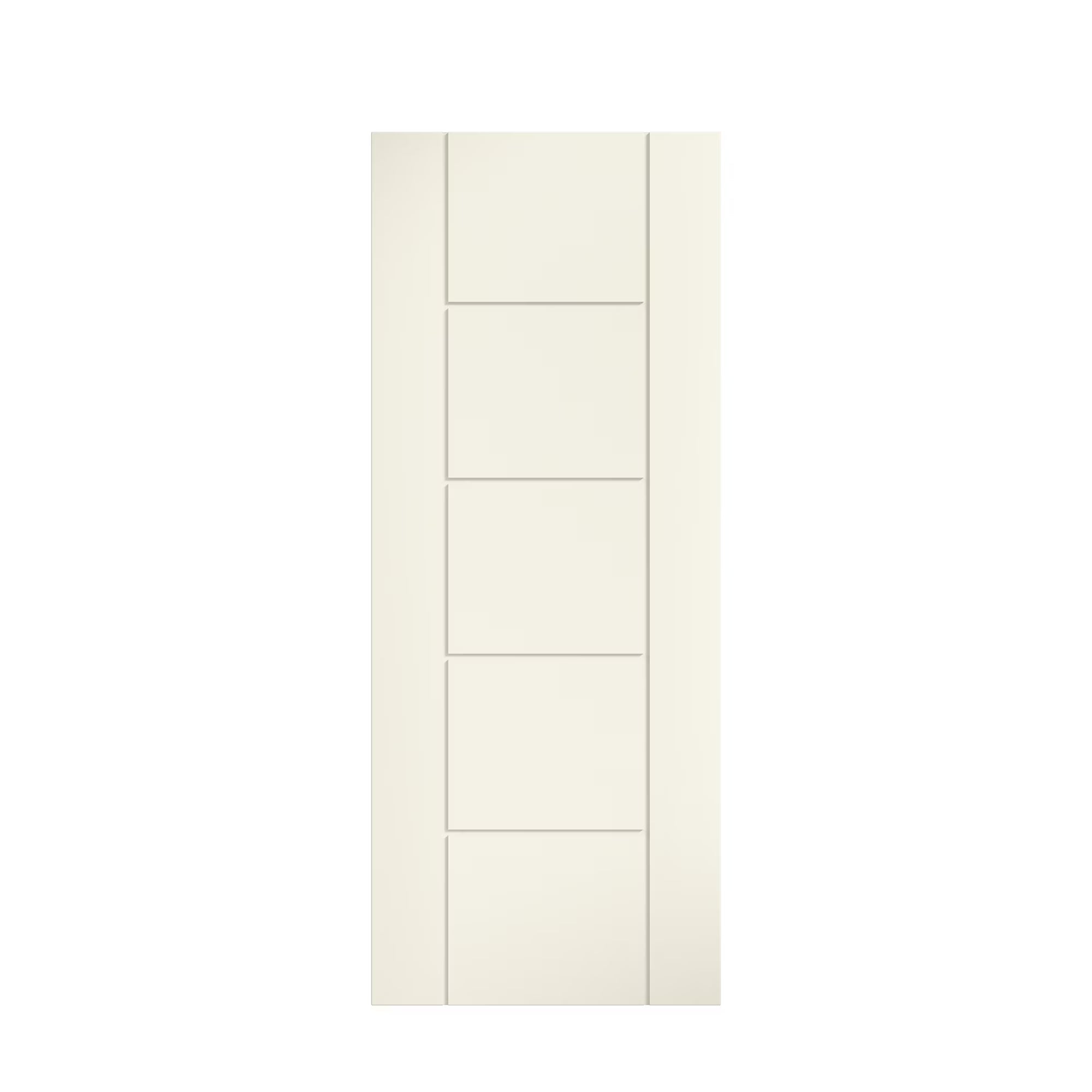 80" x 32" Semi-Solid White Prefinished Flush Wood MDF Interior Slab Door Y7098