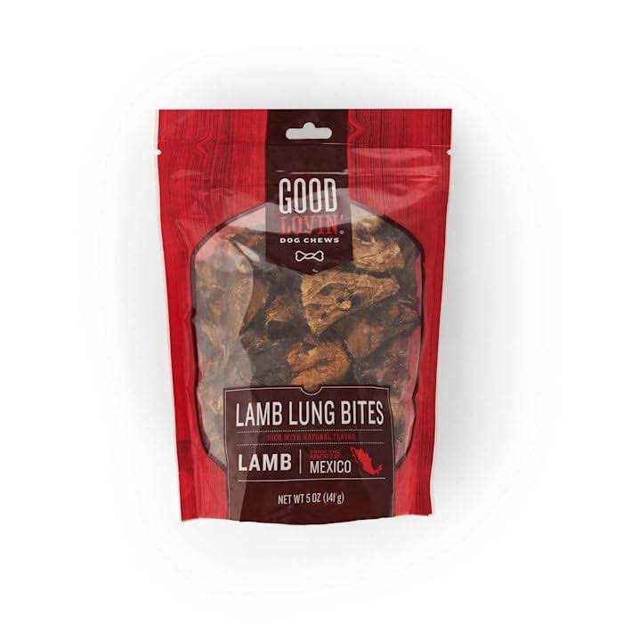 Lamb Lung Bites Dog Chews C663