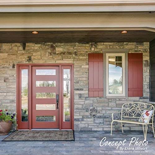 White Composite Board-n-Batten Shutters, Per Pair K477651