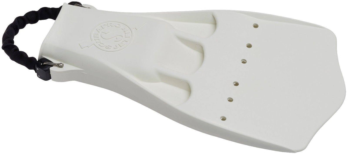 White Size XL Spring Heel Strap Fins W40110