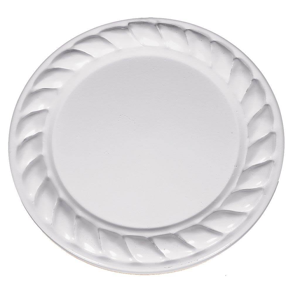 Two Light Ceiling Flush Mount White C63615