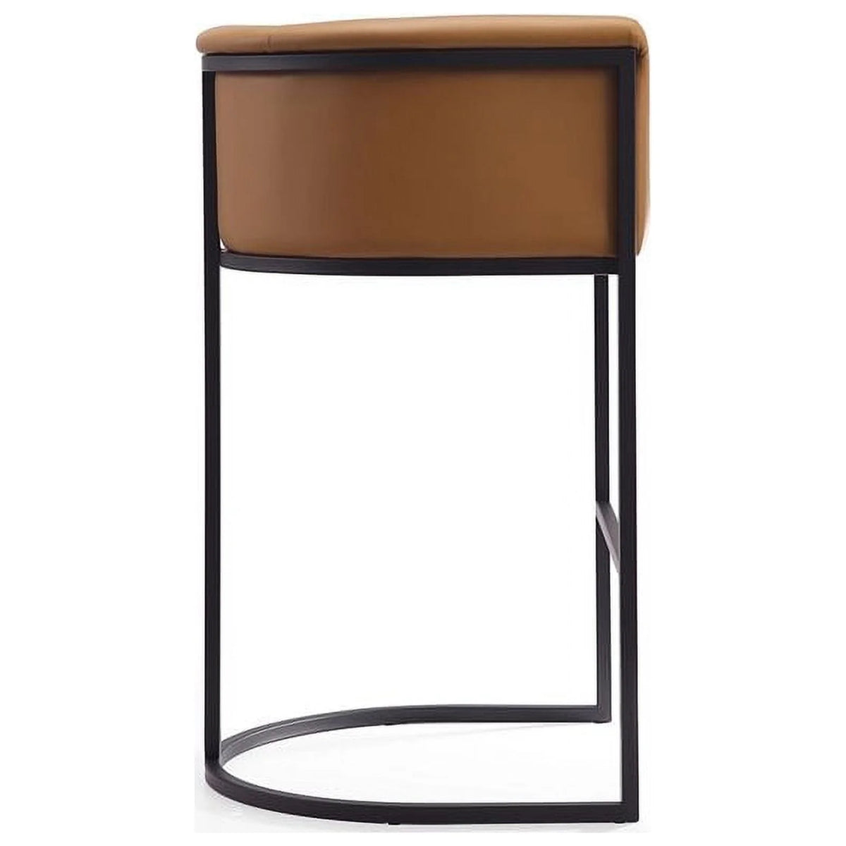 Faux Leather Barstool Set of 2 V451