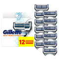 12 Blade Refills Men's Razor Blade Refill for Sensitive Skin Q603