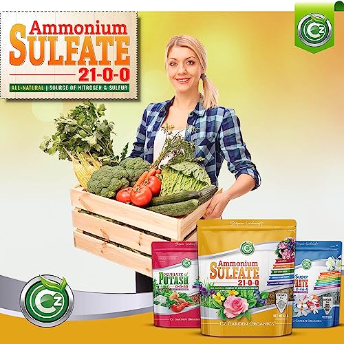 Ammonium Sulfate Fertilizer 21-0-0 +24% Sulfur Plant Food H77550