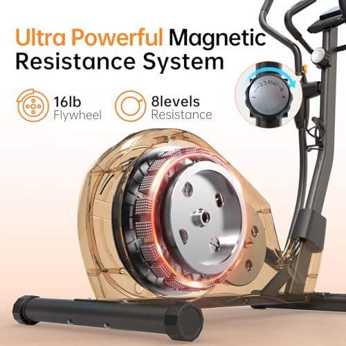 Elliptical Machine with Magnetic Driving System I3828