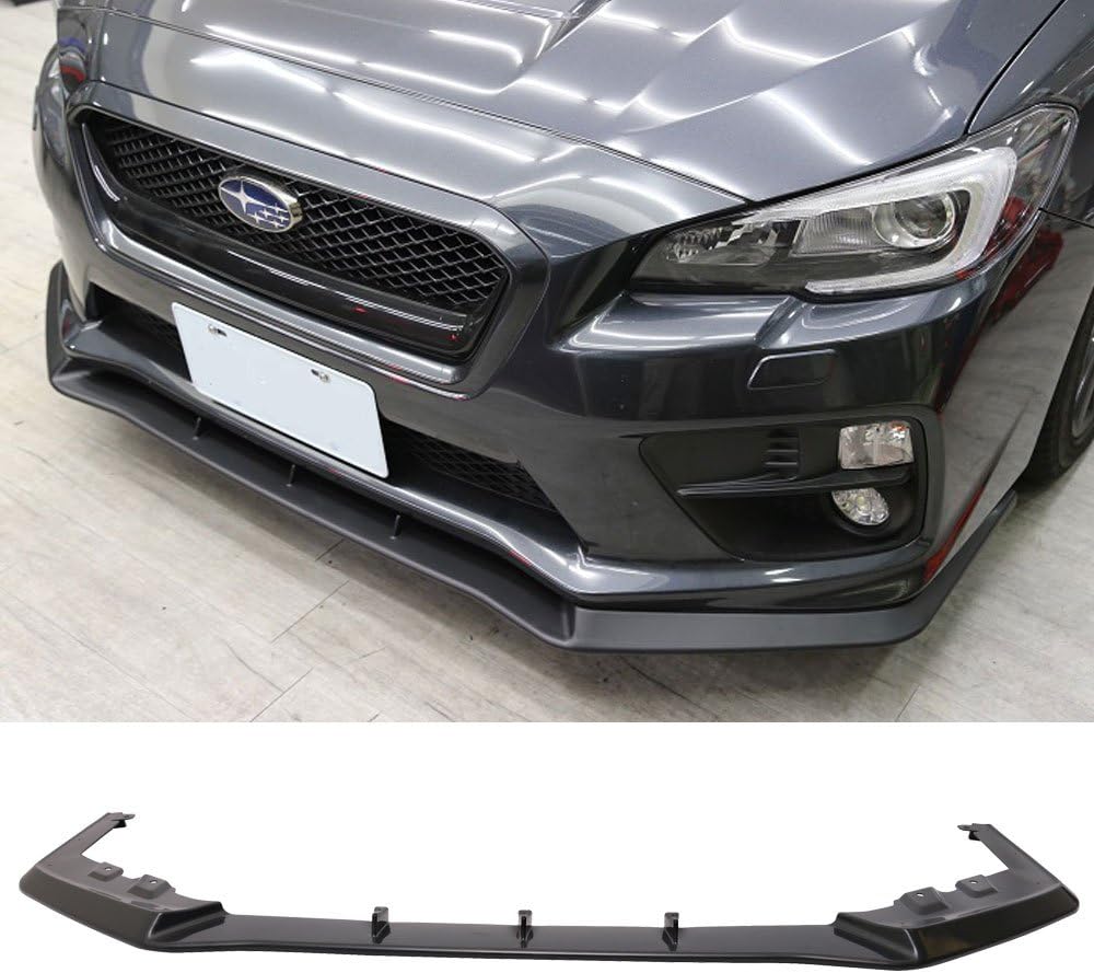 Black ABS Front Bumper Lip Splitter Y3251