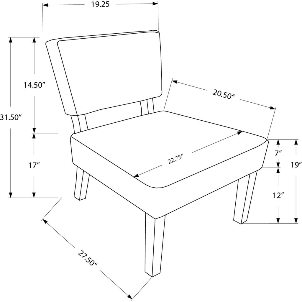 Light Gray Accent Chair C400