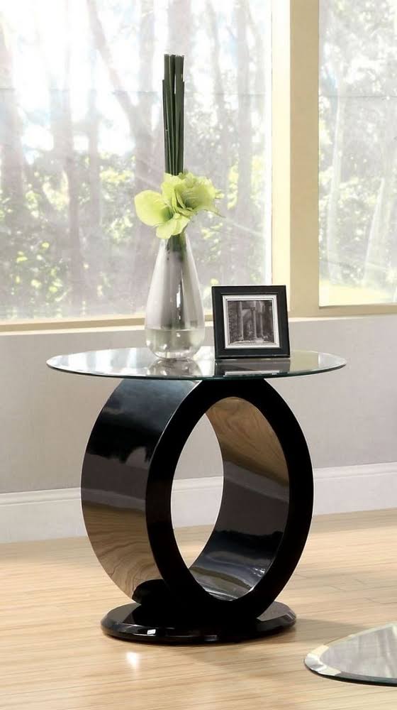 Black End Table C2776