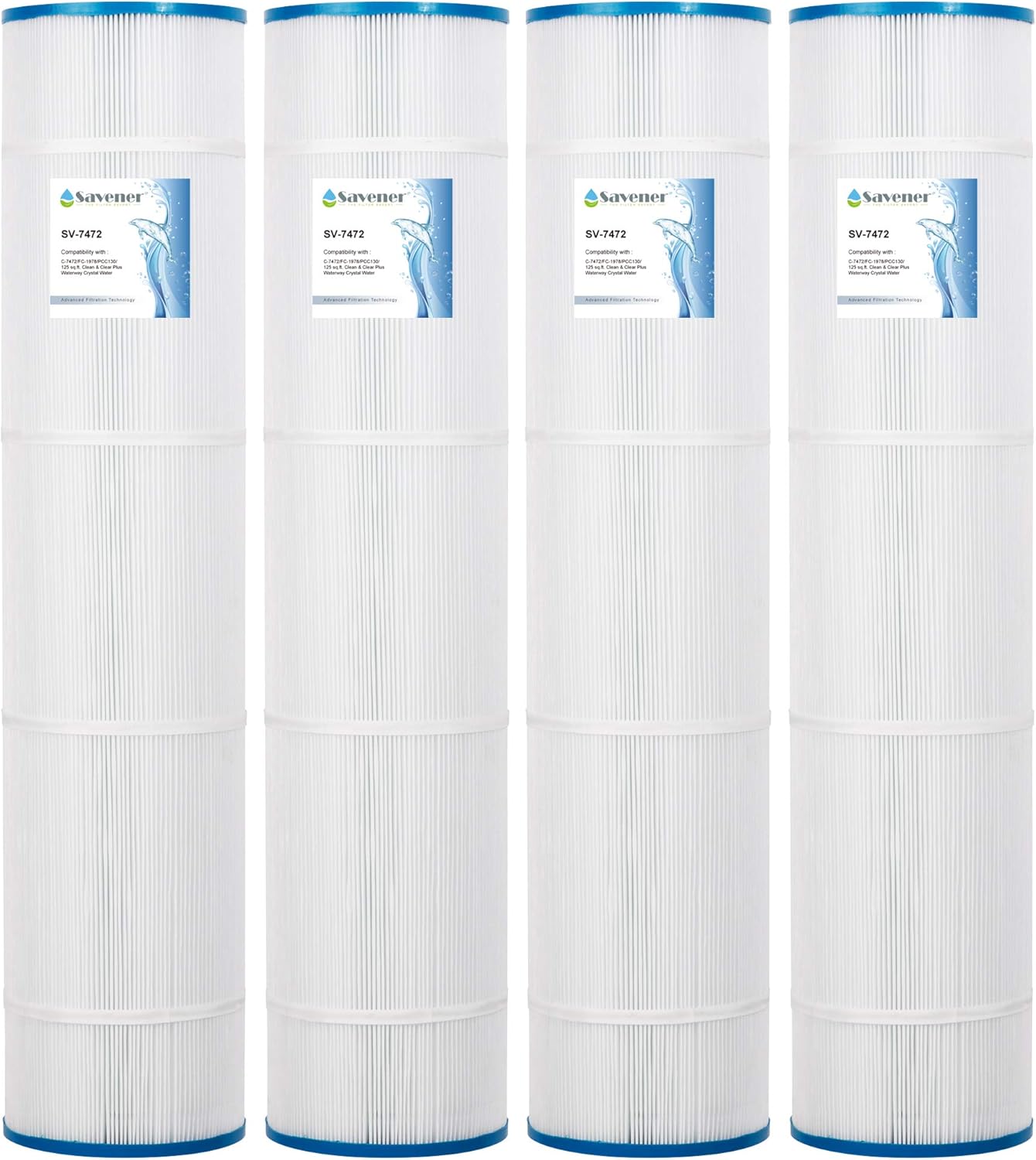 4 Pack Swimming Pool Replacement Filter Cartridge I4665