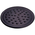 11" Hard Coat Anodized Aluminum Pizza Pan with Nibs O286