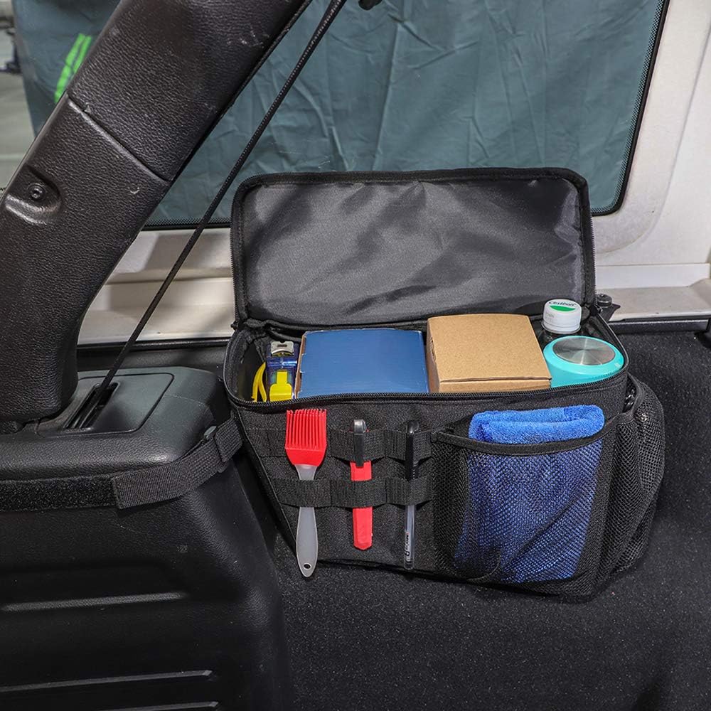 Car Trunk Organizer, Cargo Organizer Side Storage Bag V60601