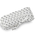 1/2 inch x 100 ft 3-Strand White Nylon Anchor Rope Line with Stainless Steel Thimble and Schakle C270