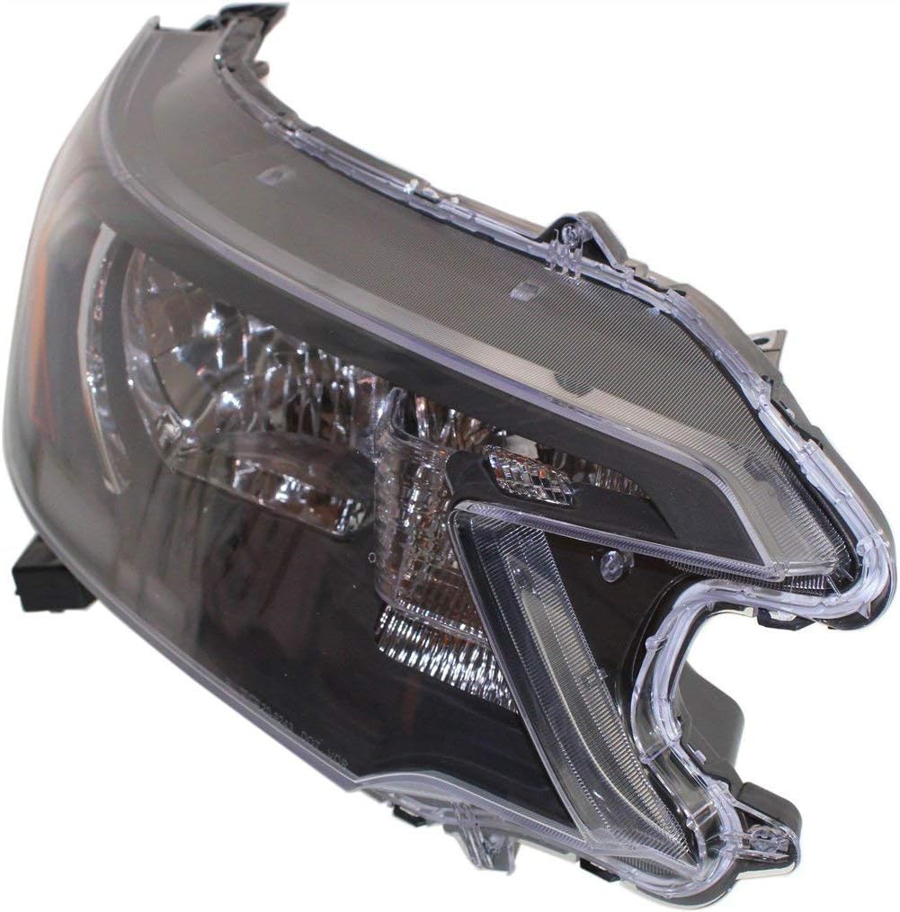 Headlight Assembly Set of 2 Clear Lens P6129
