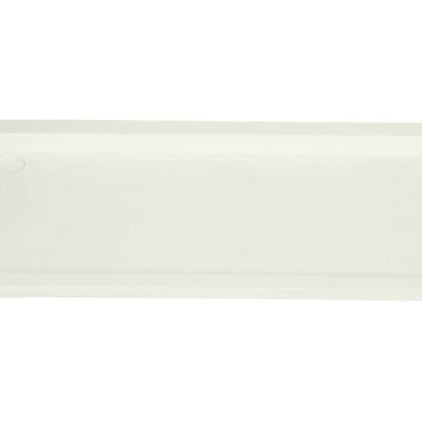 White Solid Surface Shower Wall Trim Kit and Corner Molding B1061