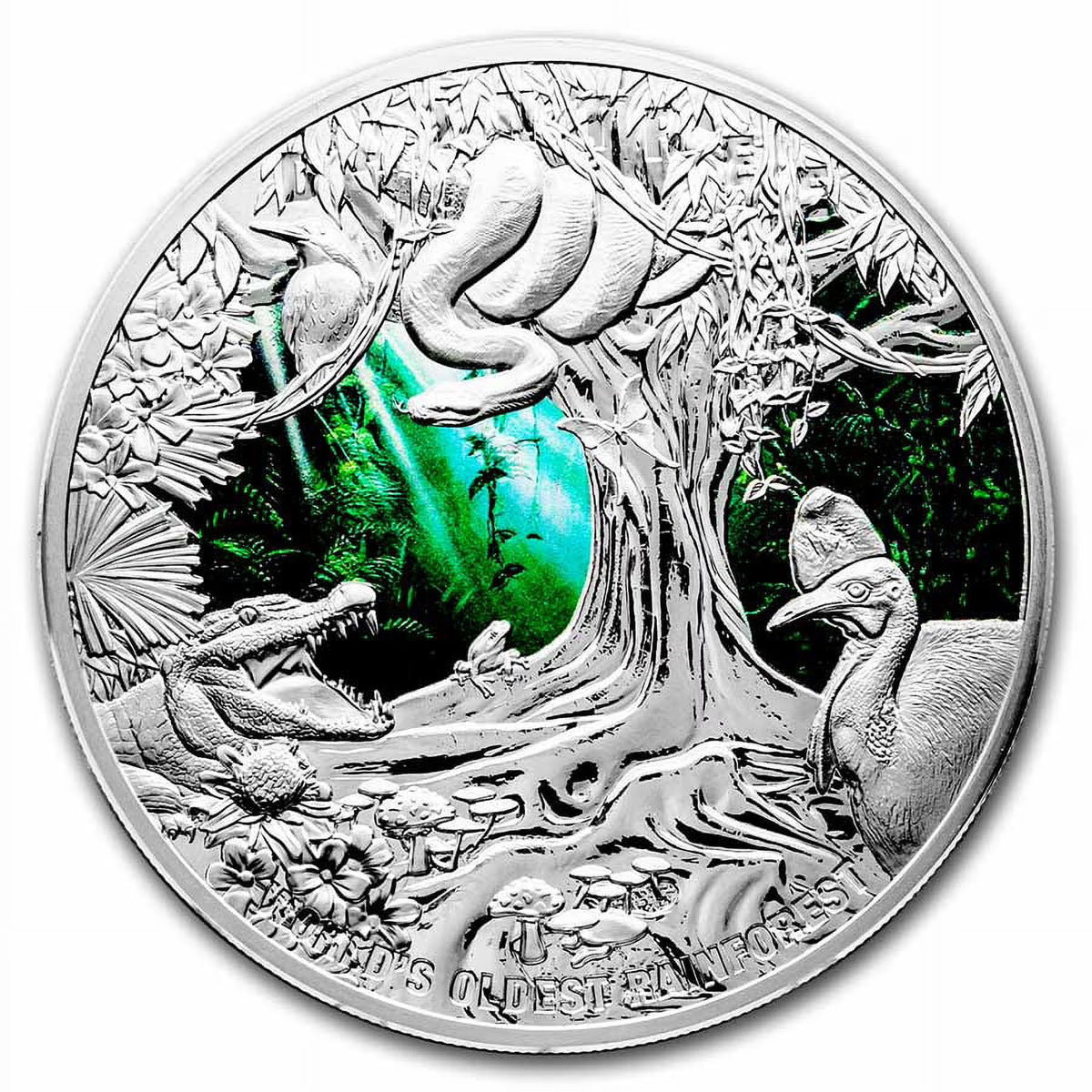 5 oz Silver Proof Daintree Rainforest K301420