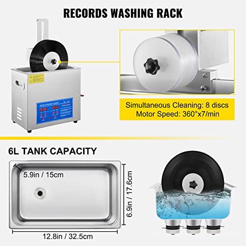 Ultrasonic Cleaner, Stainless Steel, 3L Z198