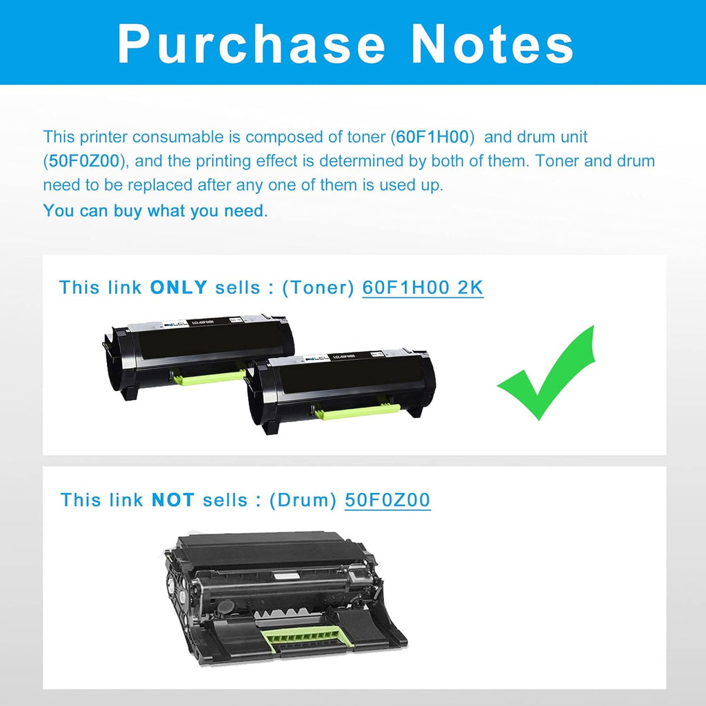 2-Pack Black Compatible Toner Cartridge B362