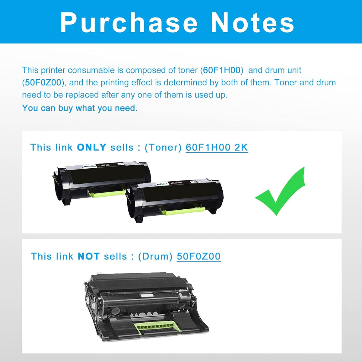 2-Pack Black Compatible Toner Cartridge B362