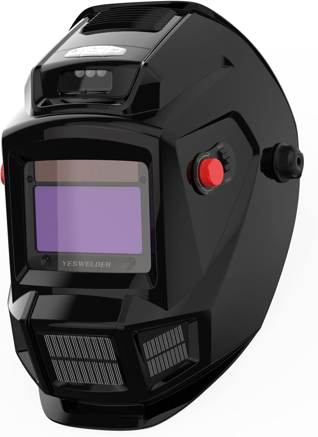 Large Viewing Auto Darkening Welding Helmet with Grinding, Pack of 2 M937