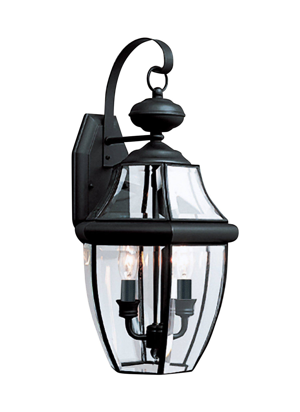 Black Outdoor Wall Lantern J8545