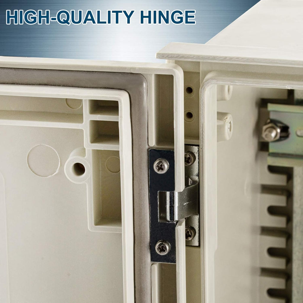 20 x 16 x 8 Inches Wall Mounted Waterproof Electrical Enclosure with Mounting Plate B957