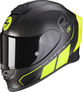 Matt Black-Neon Yellow XL Motorcycle Helmet N217