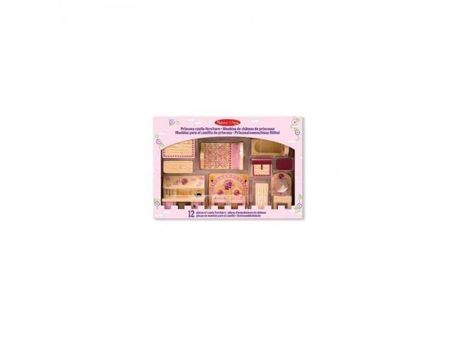 12 Pcs Wooden Dollhouse Furniture W3698