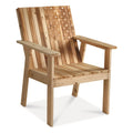 Distressed Flag Chair S29330