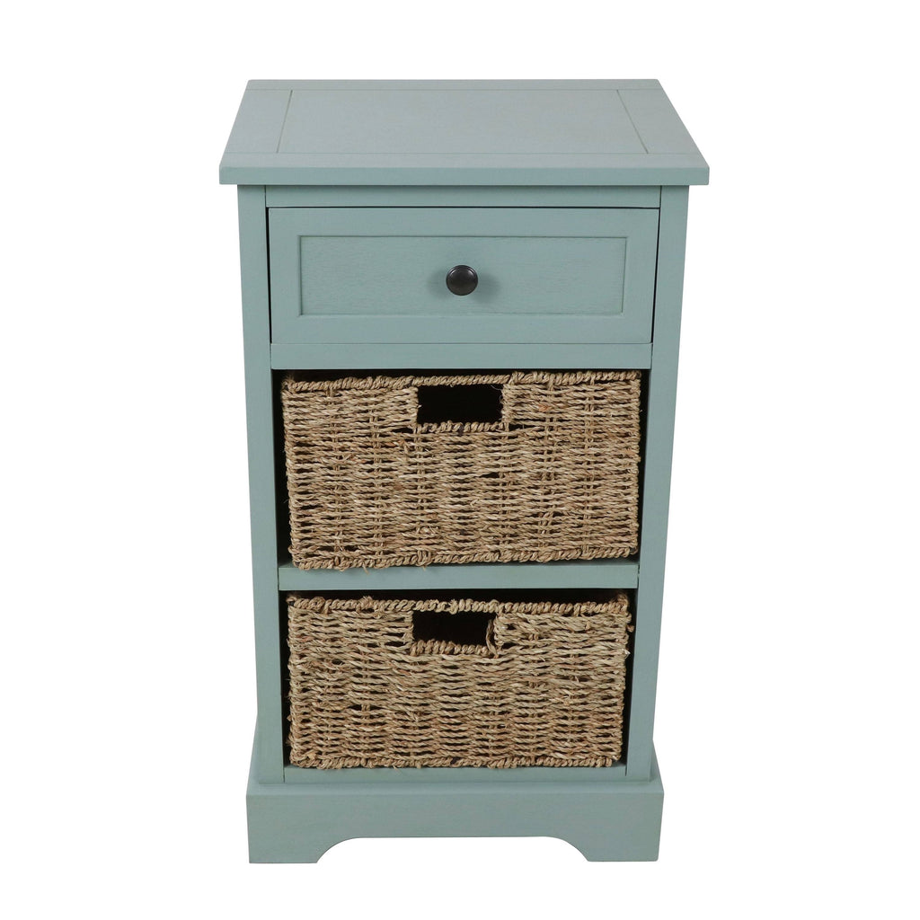 1-Drawer 2-Basket Accent Chest B103