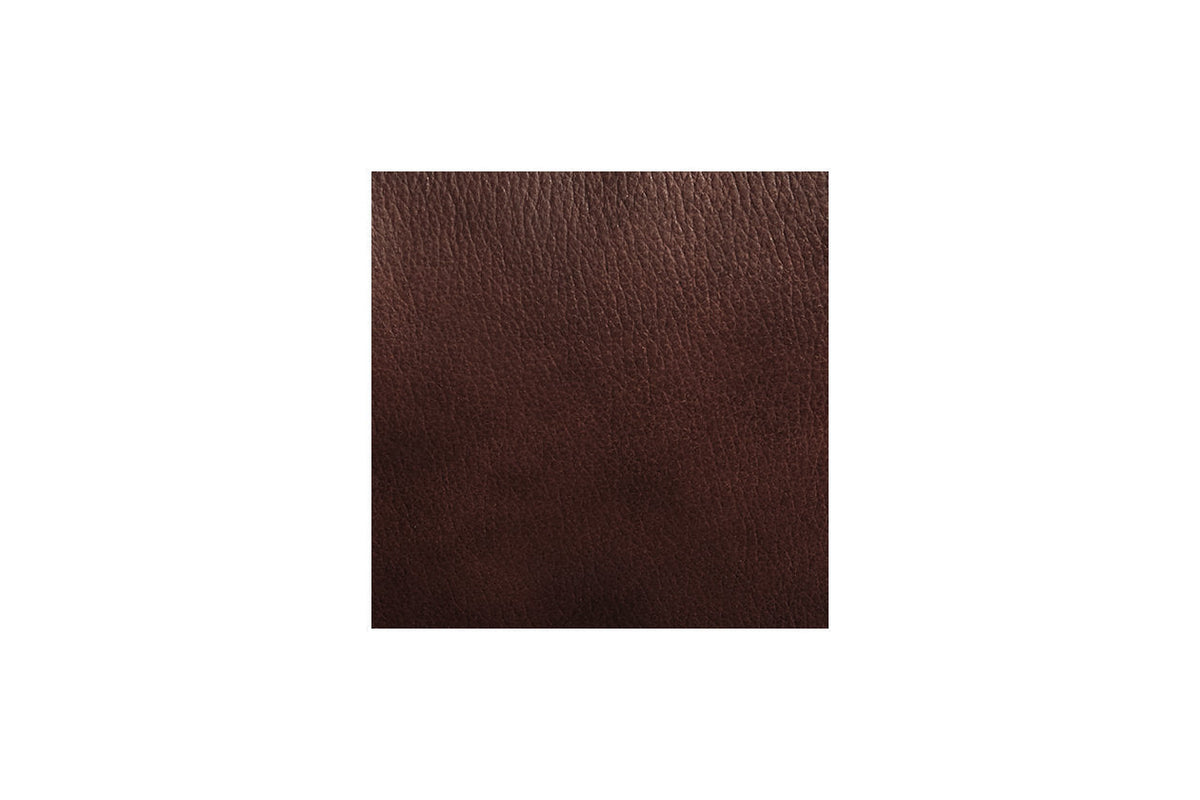 Walnut Leather Accent Chair P308