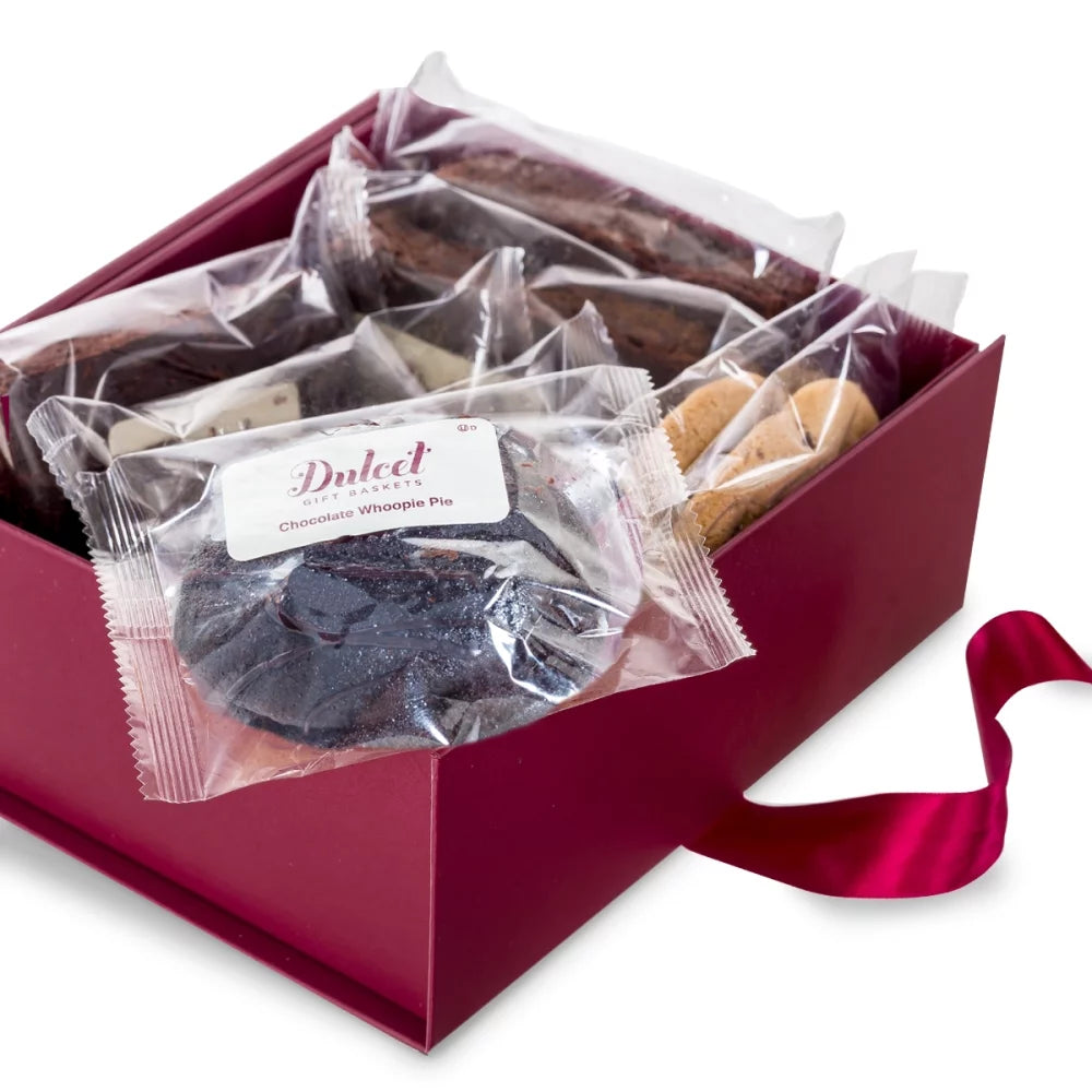 Chocolate Pastry Collection with Fudge Brownies, Whoopie Pie, Scones & Crumb Cake C328946