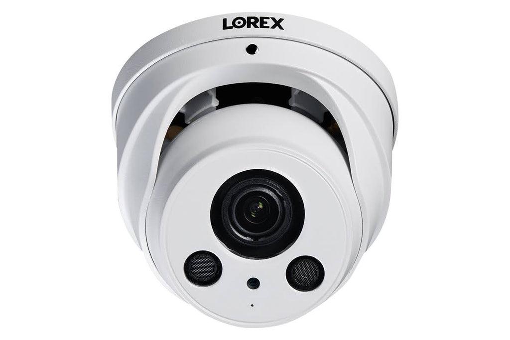 4K Motorized Zoom Lens IP Audio Dome Security Camera White 4-Pack Y331208