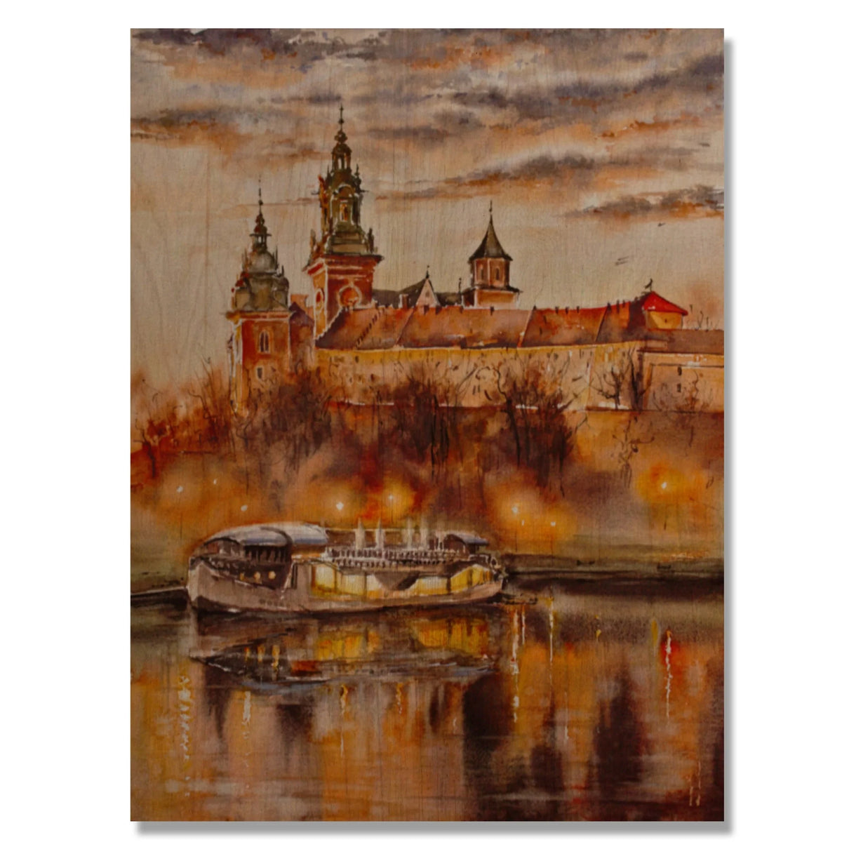 Natural Pine Wood Wall Art Décor 24 In. Wide X 36 In. High H666