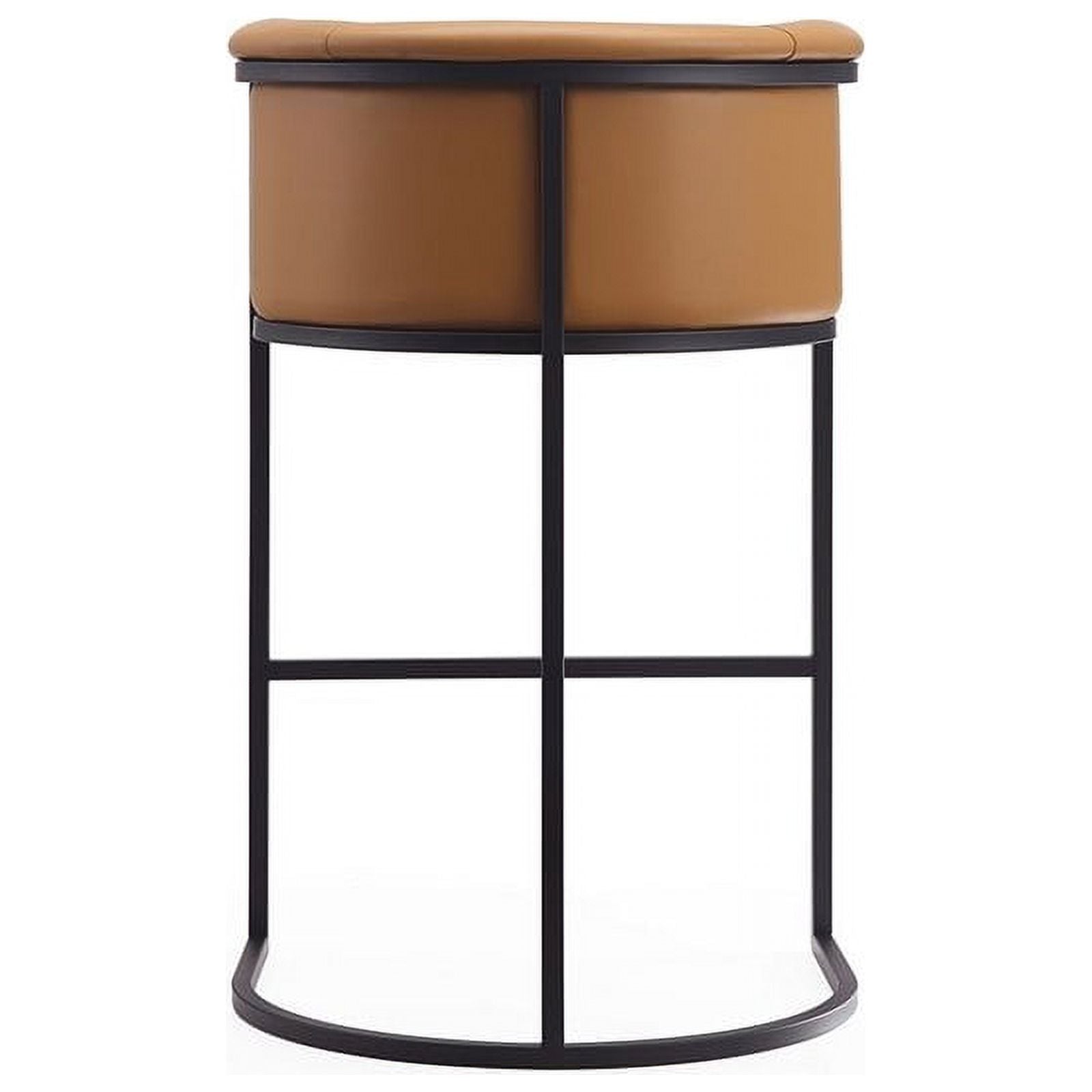 Faux Leather Barstool Set of 2 V451