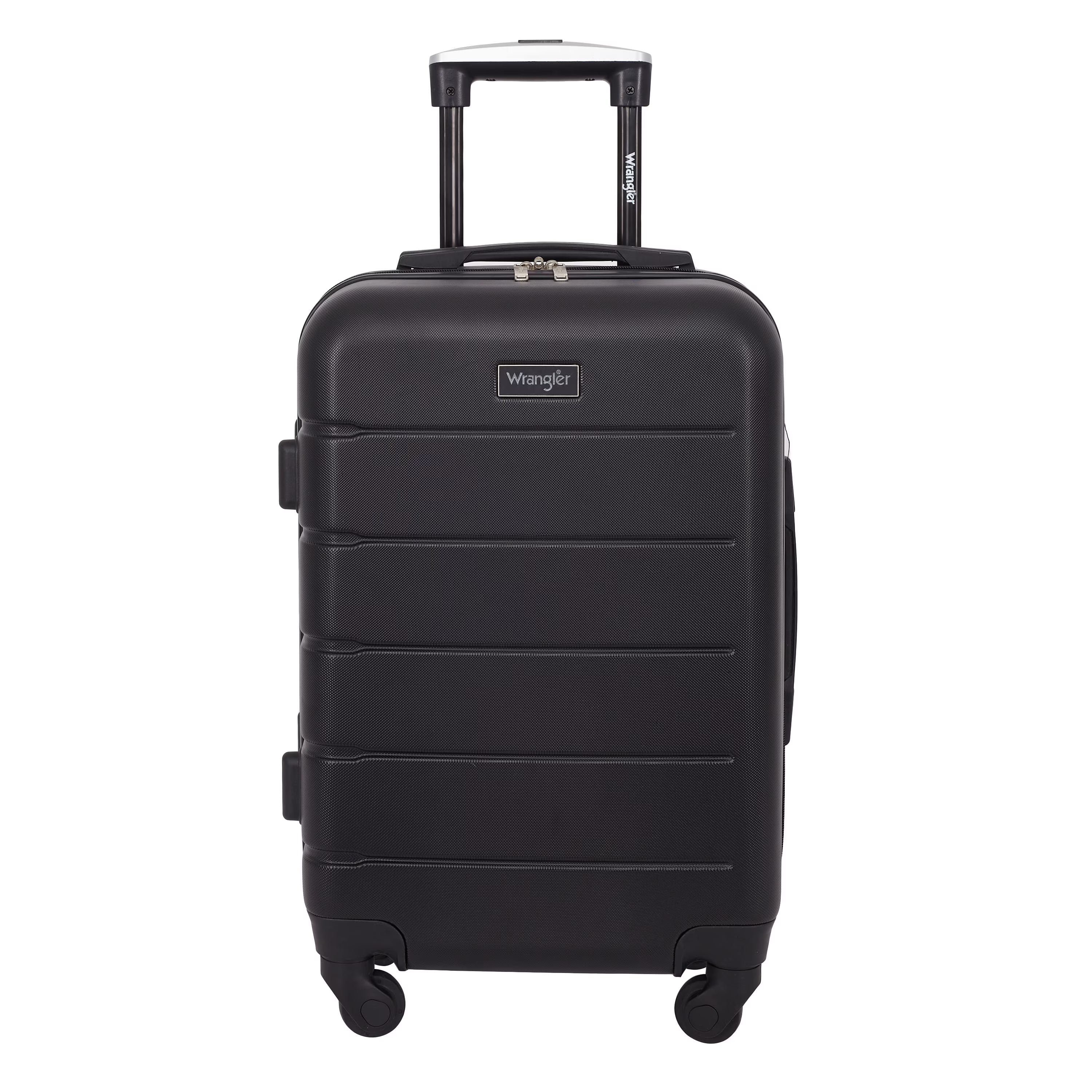 Black 20" Hard-Side Rolling Carry-on Luggage M289