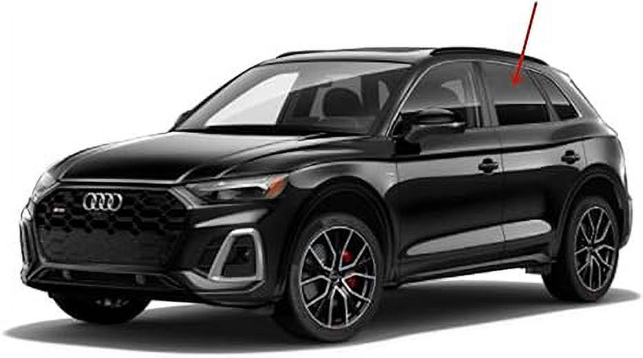 Left Side Rear Door Window Glass for Audi SQ5 / Q5 2018-2023 O1617
