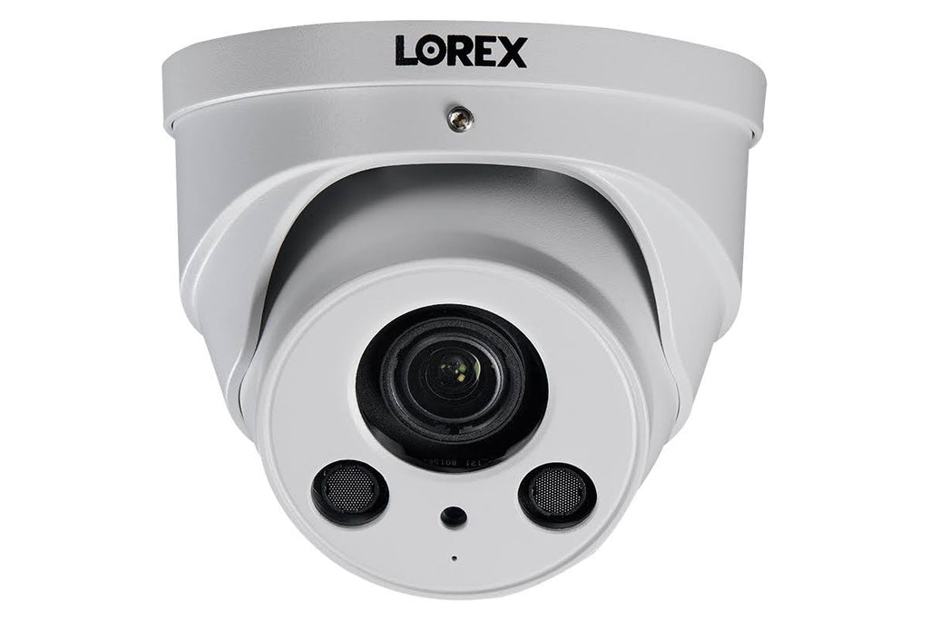 4K Motorized Zoom Lens IP Audio Dome Security Camera White 4-Pack Y331208