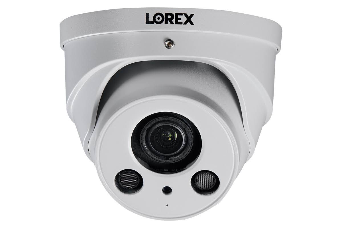4K Motorized Zoom Lens IP Audio Dome Security Camera White 4-Pack Y331208