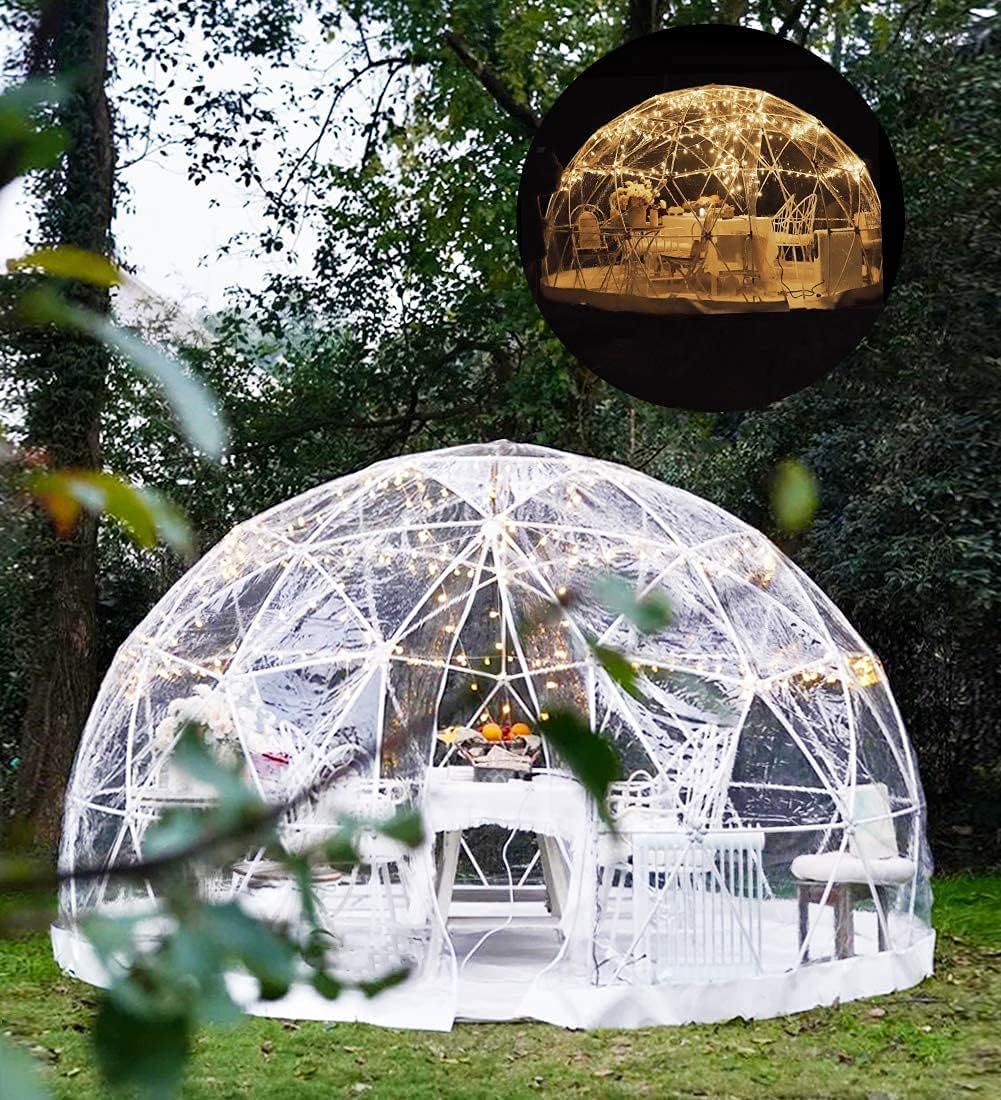 12ft Clear Geodesic Dome Tent D227505