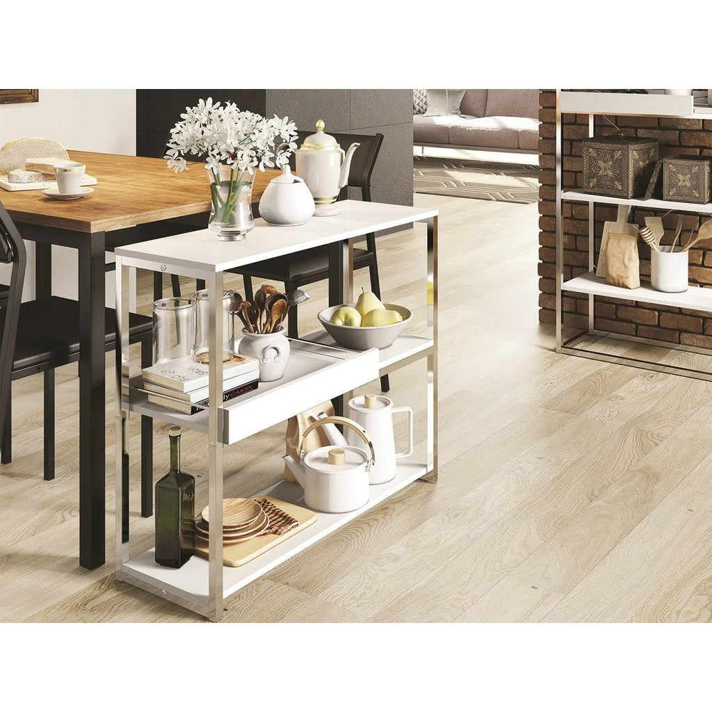 Black Painted Metal Console Table N81794