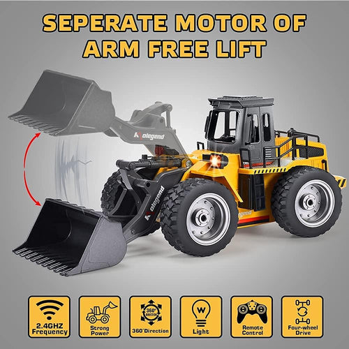 1/18 Scale RC Metal Front Loader 4WD Construction Vehicle N468