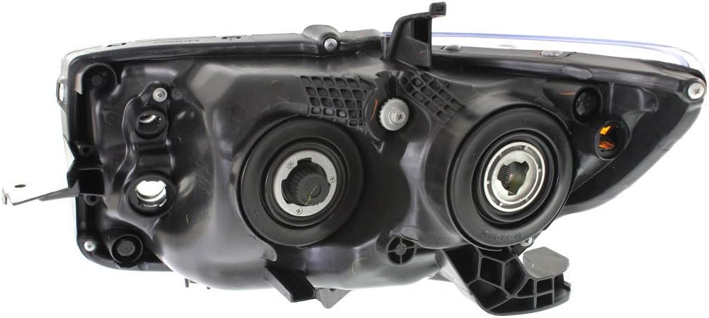 Passenger Side Headlight Lens and Housing Q143