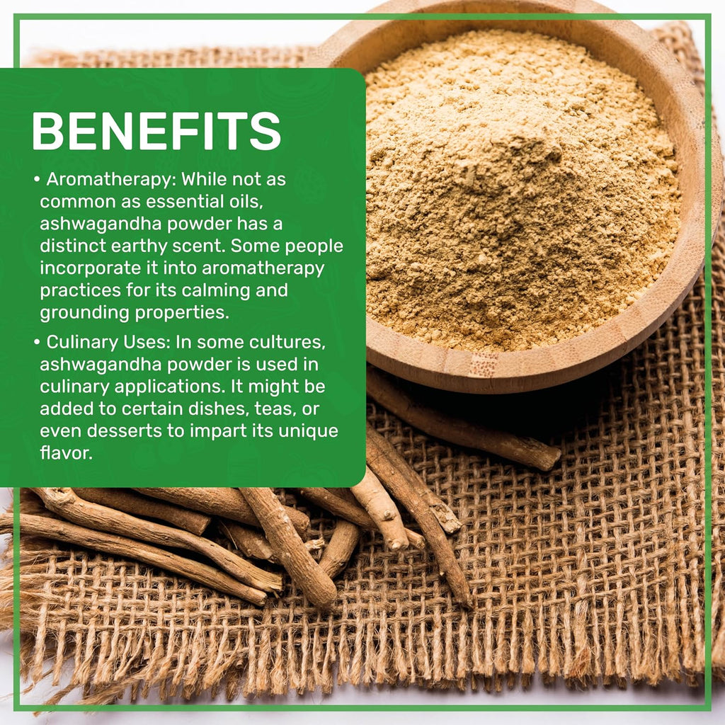 Ashwagandha Root Powder 1.25 Pound (20oz) V4327