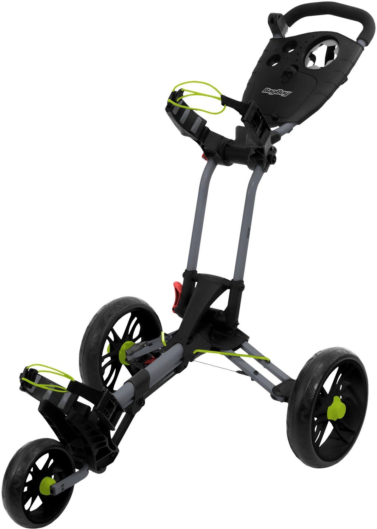 Battleship Grey/Lime Push Cart Y2509