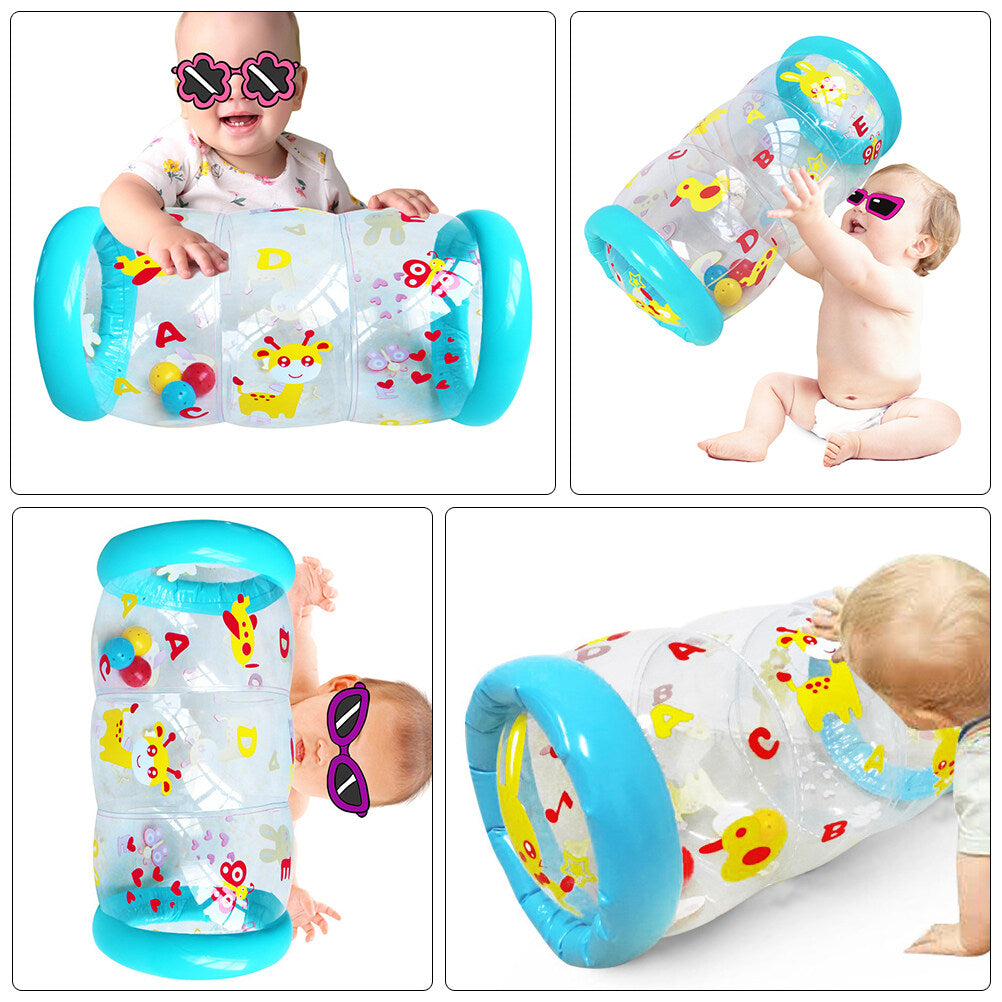 Colorful Inflatable Crawling Roll Ball Toy T409