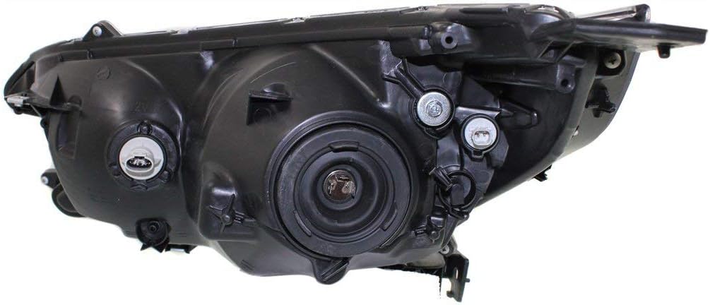 Headlight Assembly Set of 2 Clear Lens P6129